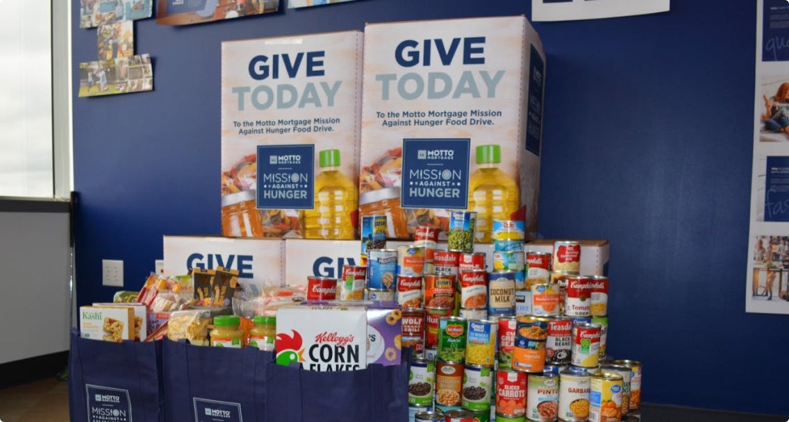 Motto Mortgage's Mission Against Hunger