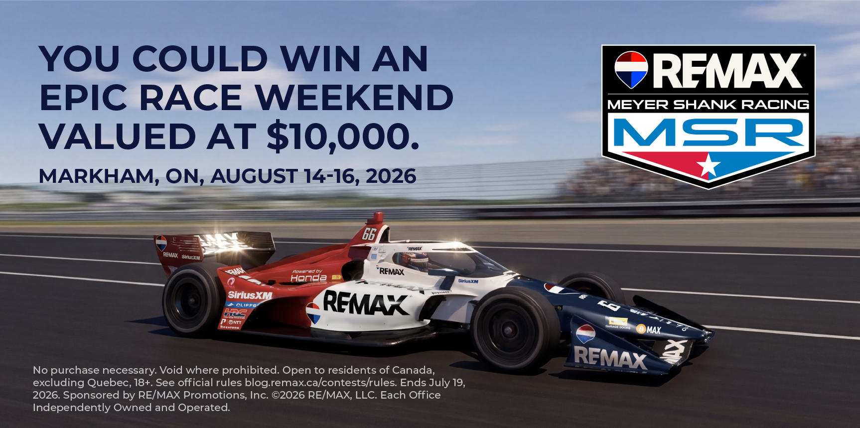DON’T MISS YOUR CHANCE TO WIN